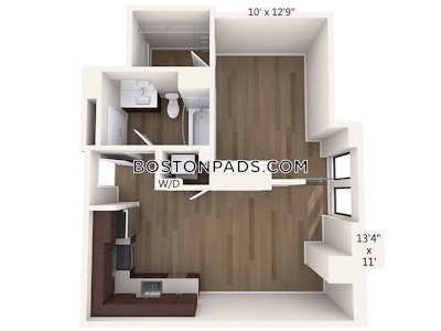 Downtown 1 Bed 1 Bath BOSTON Boston - $3,455